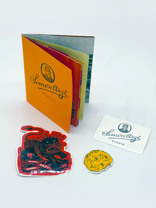 Art Fanzine "Simon Arzt Studio 001"