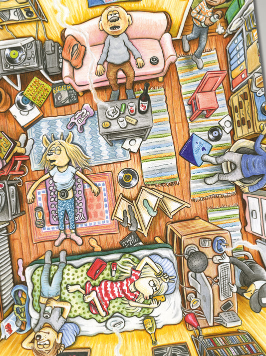 Scarf “Gäst hos Agge”