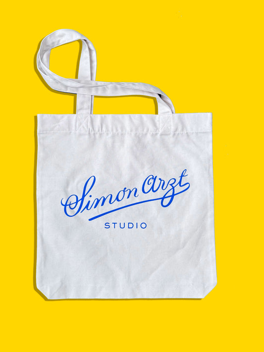 Simon Arzt Logo Blue