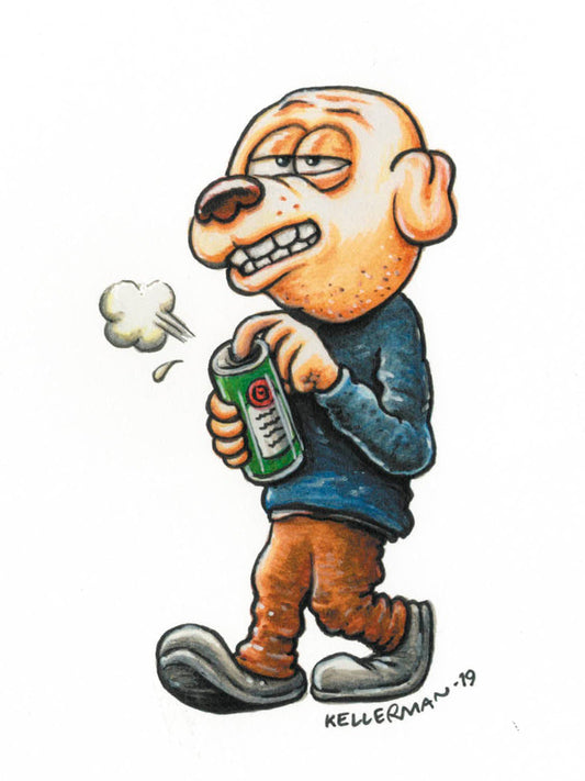 Art Print "Rockys med öl"