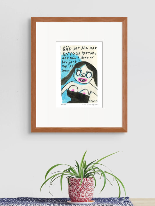 Art Print "Snygga pattar"