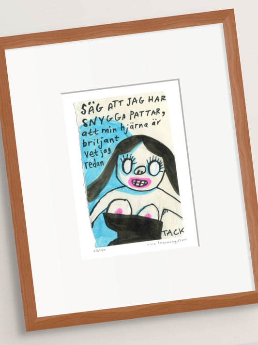 Art Print "Snygga pattar"